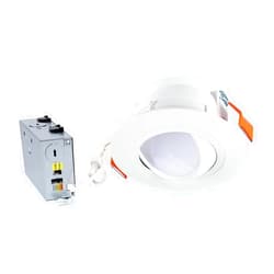 HALO RA 6 in. Integrated LED Recessed Light Trim, 600 Lumens/1000 Lumens, 5 Selectable CCT, D2W, 120-Volt, DM