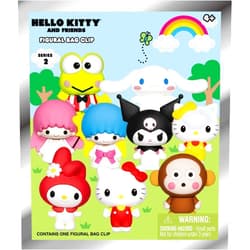 AZZUTORK Hello Kitty 3D Foam Bag Clip - Series 2