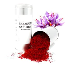 Kabura Saffron 40 GRAMS Premium Quality Saffron Threads for Culinary Use -Fresh and Natural Saffron Spice - Elevate Your Dishes with the Finest Saffron in World - Grade A+ Super Negin, Superior Saffron, Saffron for Milk, Saffron For Tea, Saffron For Paella, Saffron for Risotto