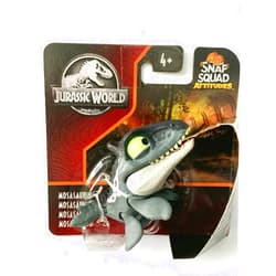 Figures JurassicWorld Snap Squad Attitudes Mosasaurus [Gray/Black] 2
