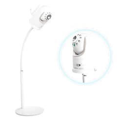 Lyeiaa Baby Monitor Mount, Universal Baby Camera Holder Baby Camera Stand for Crib Nursery, Compatible with Infant Optics DXR-8 and DXR-8 PRO