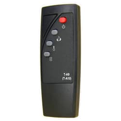 RCECAOSHAN Replacement for Twin Star ChimneyFree ClassicFlame Dura Flame Fireplace Stove Heater Infrared Remote Control CFI-5011-01 CFI-5011-03 CFI-5011-04 (T-A9)