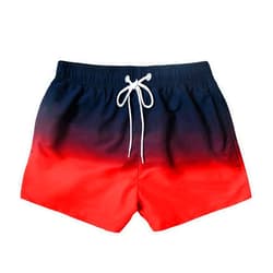 CASELAND Mens Swim Trunks Quick Dry Swim Shorts with Mesh Lining Beach Shorts with Pockets Funny Swimwear Bathing Suits
