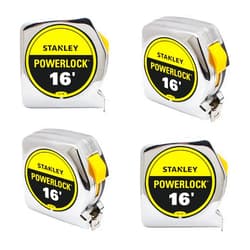 Stanley Tools 33-116 16ft. Powerlock Tape Rule (4-Pack)