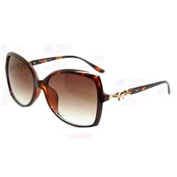 Italia 19v69 Women's LLV9524-C3-477 Sunglasses, Tortoise Brown/Brown