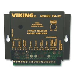 VIKING ELECTRONICS Viking 30 Watt Telecom Pagin Amp