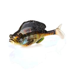 Savage Gear Structure Gill Fishing Bait, 3/4 oz, Bluegill, Realistic Contours, Colors and Movement, Durable Construction, Weedless Design, Photoprint Finish