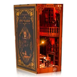 Optum Five Book Nook Kits - Explore The Wizarding World with 3D Book Nooks - Diagon Alley Bookshelf Decor - Dive into The Library Book Nook Puzzle - Perfect booknook kit for Gifts