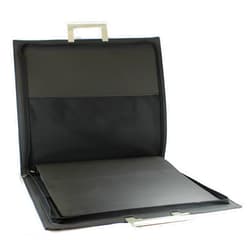 Prat Paris Preference Presentation Case - Black, 10 Pages, 3 Rings