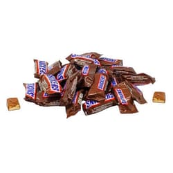 Blair Candy Snickers Fun Size Chocolate Caramel Candy Bars - 1 LB Resealable Stand Up Bulk Candy Bag (approx. 25 pieces) - Bulk Filler Candy for Holidays and Parties
