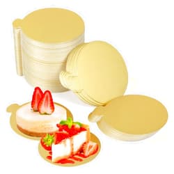 hanmir Cake Base, Circle Cardboard, Round Cake Boards Perfect for Cake Decorating