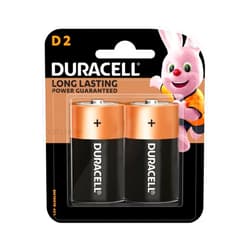 Duracell Alkaline D Batteries 2 Count