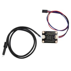 Garosa Water Conductivity Sensor, Domestic Water Hydroponics Sensor with Waterproof Probe for Liquid Quality Monitoring Detection Tester Module Parts