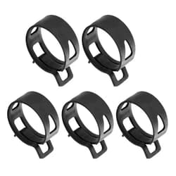 MroMax 5Pcs 32mm ID Spring Band Hose Clamps, Fit 34.5-36mm OD Hose, Spring Hose Clip Fuel Line Silicone Vacuum Hose Pipe Clamp, Air Hose Tube Water Pipe Fasteners