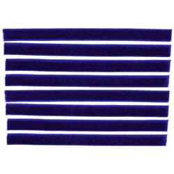 Cap collectibles Vinyl Record Cleaning Strips [Colored/Color Royal Purple] 1/4-inch x 4-inch VPI Okki Nokki 3M Clean Strip Set for 12-inch LP Record Album / 3M + Velvet = Cleaner LPs & Albums (8-Pack)