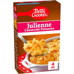 Betty Crocker Julienne Casserole Potatoes, Made With Real Cheese, 4 oz Box