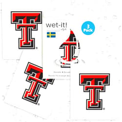 Wet-It! Texas Tech University- 3 Pack Swedish Dishcloths- Reusable Kitchen Towels for Dishwashing and Home Cleaning- Eco-Friendly Alternative to Paper Towels and Wipes- Machine Washable and Dryer Safe