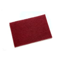 3M Scotch-Brite General Purpose 7447 Hand Pad, Very Fine Grade, 6 in x 9 in, Pack of 30, Aluminum Oxide, Surface Preparation, Scuffing, Blending, Cleaning, Maroon