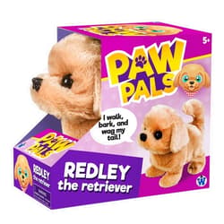 Westminster, Inc. Redley the Retriever - Cute, Cuddly, Plush Battery Operated Dog Toy Walks, Wiggles, and Barks with Sound