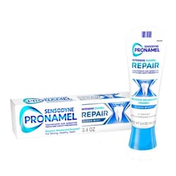 Sensodyne Pronamel Intensive Enamel Repair Toothpaste for Sensitive Teeth, to Reharden and Strengthen Enamel, Clean Mint - 3.4 Ounces