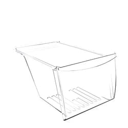 HECASA 240337103 240337102 Refrigerator Crisper Drawer Pan Compatible with 240337105 240337107 240337108 240337109 Refrigerator Pan Shelf Replacement only