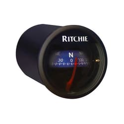 Ritchie Navigation X-23BU RitchieSport Compass - Dash Mount, Black with Blue Dial