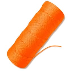ACE Supply Orange Mason Line String Line - #18 Braided Nylon String - 250 Ft Length - Nylon Twine for Gardening Or Masonry Tools - Perfect Construction String for A String Level, Twine String for Gardening