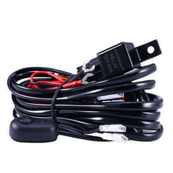 Auxbeam Led Light Bar Wiring Harness with 12V 40Amp Fuse Relay ON/Off Switch (2 Lead 2 Meter Universal)