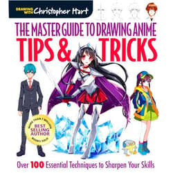 By Christopher Hart (Author) Master Guide to Drawing Anime: Tips & Tricks: Over 100 Essential Techniques to Sharpen Your Skills – A How to Draw Anime / Manga Step by Step Book Series (The Master Guide to Drawing Anime) (Volume 3)