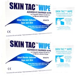 Skin-Tac Skin Tac Adhesive Barrier Wipes - 50 ct Per Box - Pack of 2 Boxes