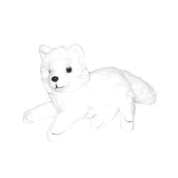 Wild Republic Arctic Fox Plush, Stuffed Animal, Plush Toy, Gifts for Kids, Cuddlekins 8 Inches, Multi