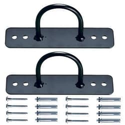 SUNMALL Wall/Ceiling Mount Anchor Bracket for Suspension Straps, Gymnastic Rings,Olympic Rings,Yoga Swing & Hammock,Battle Ropes,Body Weight Strength Training Systems&Boxing Equipment