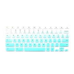 JuYuish Keyboard Skin Compatible with Acer Chromebook Premium R11 11.6 CB5-132T CB3-132 CB3-131, Acer Chromebook R 13 CB5-312T, Acer Chromebook 14 CB3-431 CP5-471, Acer Chromebook 15 CB3-531 (Ombre Mint)