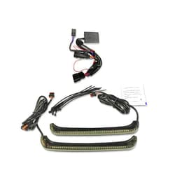 Custom Dynamics Dual Color Low Profile Bagz Saddlebag Lights for '14-'22 HD Touring Models - with Turn Signal Decoder Module