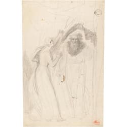 ArtDirect Prospero and Miranda (Ca. 1787) 9x14 UnFramed Art Print Poster Ready for Framing by George Romney