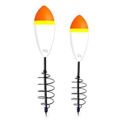 Generic 2 Fishing Float Feeder 20g, 40g Carp Surface Running Floating Feeder Method Bait Holder Coarse Terminal Tackle