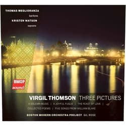 BOSTON MODERN ORCHESTRA PROJECT / ROSE,GIL (Artist) Format: Audio CD Virgil Thomson: Three Pictures