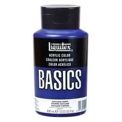 Liquitex BASICS Acrylic Paint, 13.5-oz bottle, Dioxazine Purple