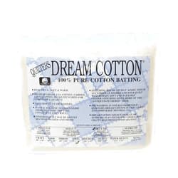 Quilters Dream Quilter's Dream Natural Cotton Deluxe Batting (93in x 72in) Twin