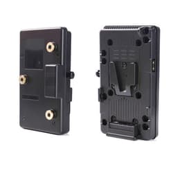 LSYRIA V-Lock V Mount to Gold Mount Battery Adapter Plate Converter Compatible with Anton-Bauer Sony HDV DSLR Rig Panasonic ARRI RED JVC Video (A-GP-S) of Battery