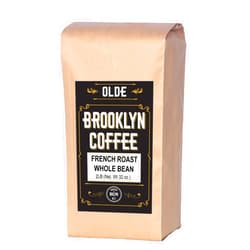OLDE BROOKLYN COFFEE French Roast Whole Bean Coffee - 2LB Bag For A Classic Medium Coffee, Breakfast, House Gourmet, Italian Espresso- Roasted in New York 2 Pound (Pack of 1)