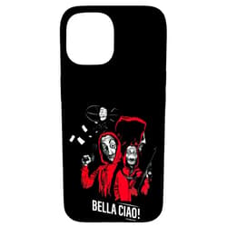 La Casa De Papel iPhone 15 Netflix La Casa De Papel Bella Ciao Group Shot Logo Case