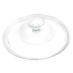 Corningware French White 2.5 Quart Fluted Round Glass Lid