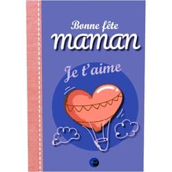 Éditions Hisaé Bonne fête Maman Je t'aime: Carnet de notes ligné pour Maman | Cadeau fête des mères, anniversaire , Noël | 101 pages avec marges (French Edition)