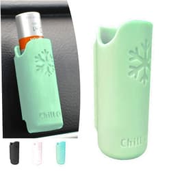 Chill Chap Generic Chill Chap - Insulated Lip Balm Mount - Premium interior car accessory - Keep Your Chapstick Handy and upright! - Great low-cost gift (Mint Green)