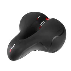 FOYTOKI Bicycle Tail Light Saddle Suort by Wide Bike Seat with Suspension Ball for Pain Riding