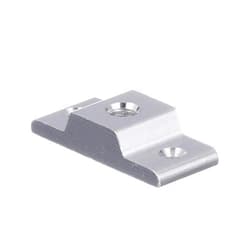 Attwood 5072-7 Sure-Grip Rod Holder Mounting Base — Flat Rail Base, Fits Square Rail, Pre-Drilled, Extruded Aluminum
