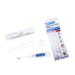 ZAYAAN HEALTH Chroma Balance Instant Digital Thermometer | Instant Reading, Fever Alarm, Auto OFF, BLUE