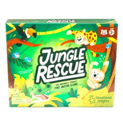 Educational Insights Jungle Rescue Game - Toddler Board Games, for 1-2 Players, Fine Motor Skills, Gift for Ages 3+