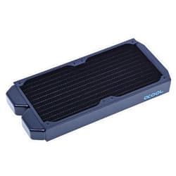 Alphacool NexXxos ST30 Full Copper Radiator240, 120mm x 2, Dual Fan, Black